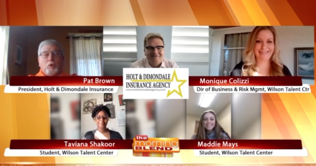 Still of Pat Brown and the Wilson Talent Center on the Morning Blend